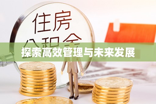 西塞山探索高效管理与未来发展