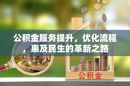 西塞山公积金服务提升，优化流程，惠及民生的革新之路